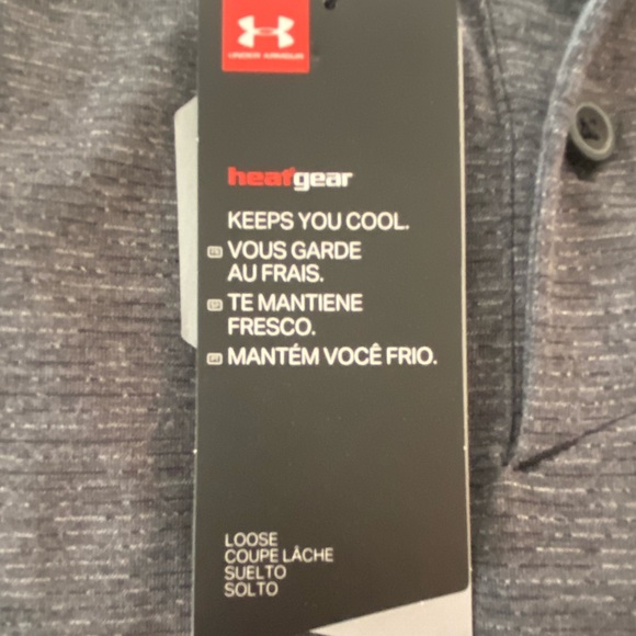 Men’s Under Armour Tour Tips Golf Polo Size Large-NWT - Picture 9 of 10